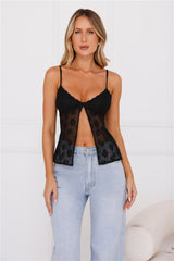 Starry Nights Top Black