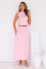 Couture Crop Top Pink
