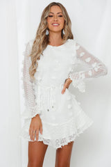 Finally Home Dress White
