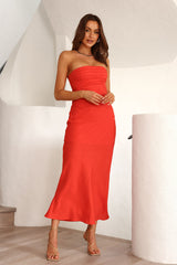 Moves To Make Maxi Dress Red