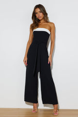 Shop With Me Jumpsuit Black