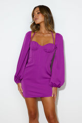 Cuter Than You Mini Dress Purple