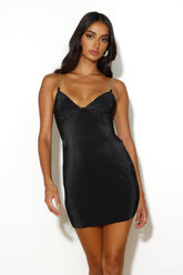 Pretty Picture Mini Dress Black