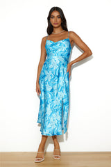 Find Us Here Maxi Dress Blue