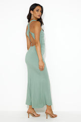 Light Touch Maxi Dress Sage