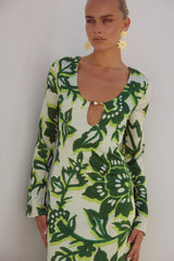 Mirage Maxi Dress - Luela Print