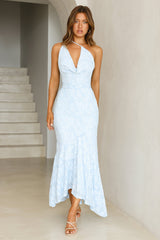 Pretty Haze Maxi Dress Blue
