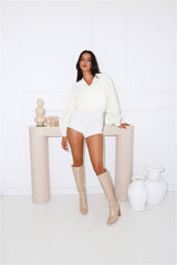 Alaska Knit Cardigan Cream