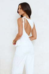 Tailor Theory Top White