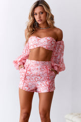 Sweeter Passions Shorts Red