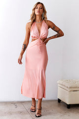 Moody Days Maxi Dress Coral