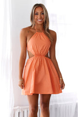 Sweetest Words Dress Coral