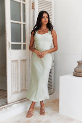 Tie It Up Girl Maxi Dress Mint