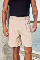 Damon Tailored Shorts - Sand