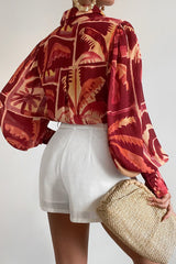 Fleetwood Blouse - Arlo Wine