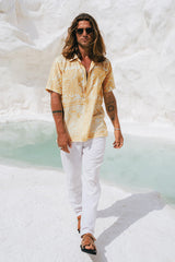 Havanna Shirt - Tan/White