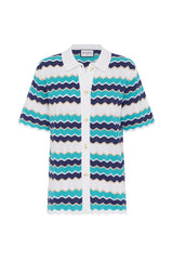 Hubert Top - Blue Multi