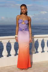 KLEO MAXI DRESS - SUNDOWN OMBRE