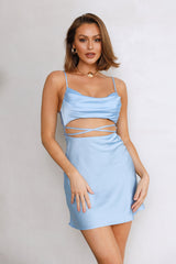 Chrome Lover Dress Blue