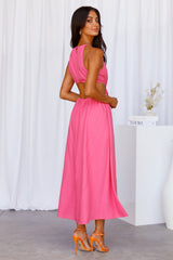 Chill Moments Maxi Dress Pink