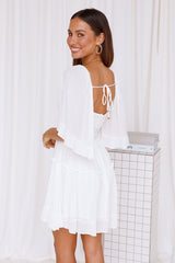 Lovely Interlude Dress White