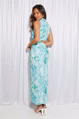 Ocean Odyssey Midi Dress Blue