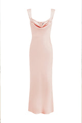 Margot Cowl Maxi Dress - Musk