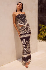 Miranto Maxi Skirt - Milosa Black