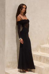 Nissa Maxi Dress - Black