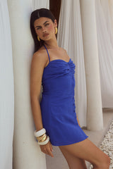 Otto Mini Dress - Cobalt Blue