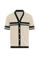 Owen Shirt - Sand/Black