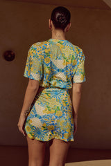 Sarico Mini Dress - Anacapri Lemon