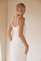Sarta Maxi Dress - White