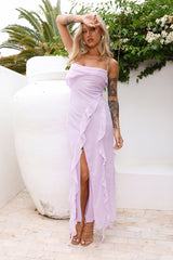 Station Of Luxe Maxi Dress Lilac