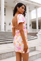 Somewhere In The Tropics Mini Dress Floral