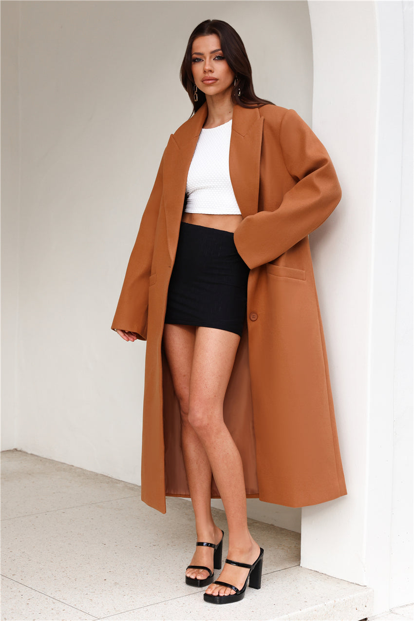 Olsen Coat Camel