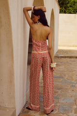 Alara Palazzo Pant - Alara Red