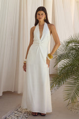 ARLI MAXI DRESS - WHITE