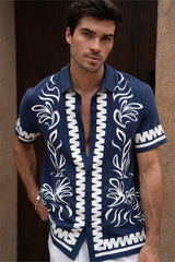 Florian Shirt - Blue/White