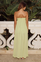 Jaiyah Strapless Maxi Dress - Palm