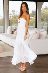 Desert Heart Maxi Dress White