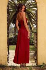 Libertine Maxi Dress - Cherry