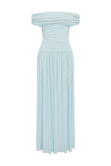 Manalla Maxi Dress - Sky Blue