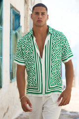Mirko Short Sleeve Shirt - Mirko Green