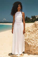 Nalla Maxi Dress - White