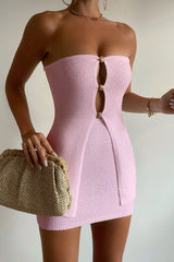 NELLIE MINI SKIRT - MUSK