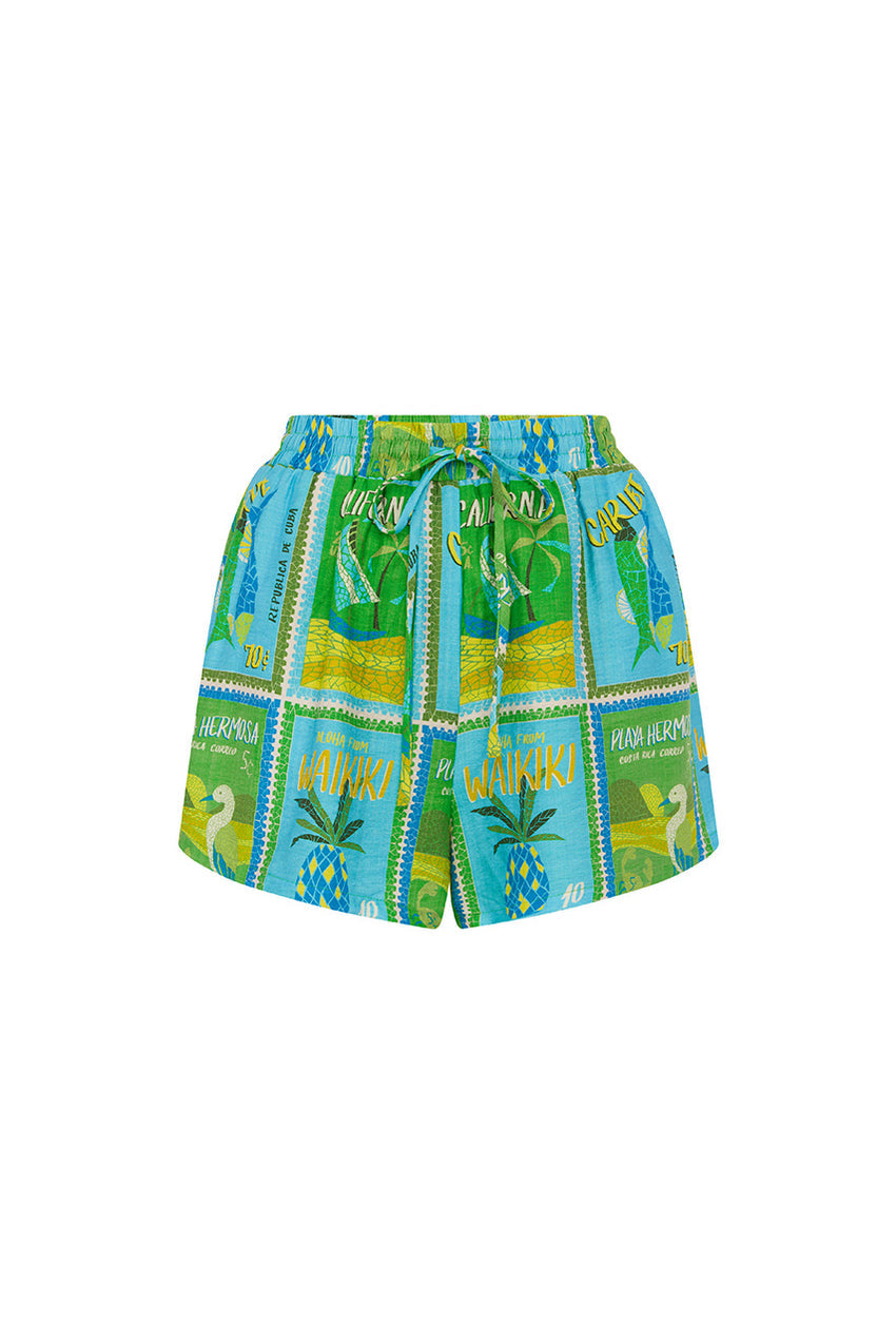 OCTAVIA SHORT - ALOHA AQUA