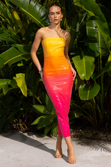 Malibu Midi Dress - Tropical