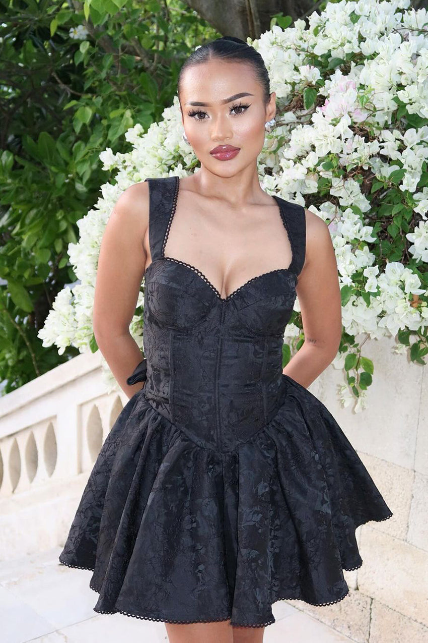 Joelle Mini Dress - Black