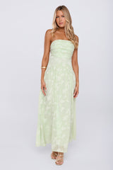 Dress Ready Strapless Maxi Dress Mint